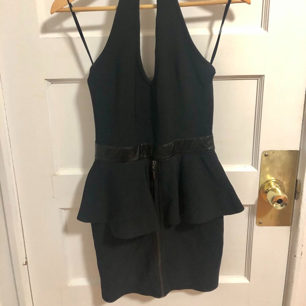 BEBE Halter Dress size small
